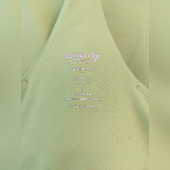 Neon green Old Navy camisole - Picture 4 of 4